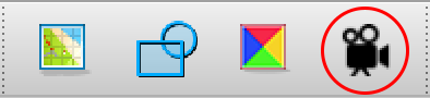 the fourth icon is a movie camera